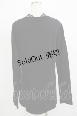 画像3: SEX POT ReVeNGe / クロスネックカットソー L 黒×青 H-25-11-25-049-SP-TO-KB-ZH