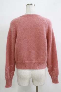 画像3: Jane Marple Dans Le Salon / Kid mohair bolero cardigan  ピンク H-25-11-25-057-JM-TO-KB-ZH