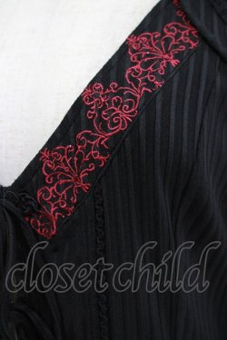 画像4: Ozz oneste / 刺繍リブカーディガン  ブラック H-25-11-25-061-OO-TO-KB-ZH