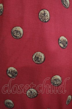 画像4: Jane Marple Dans Le Salon / Granny’s buttons tiered skirt  ローズ H-25-11-25-006-JM-SK-KB-ZH