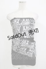 SEX POT ReVeNGe / サラシベアトップ  黒 H-25-11-25-066-SP-TO-KB-ZH