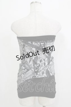 画像3: SEX POT ReVeNGe / サラシベアトップ  黒 H-25-11-25-066-SP-TO-KB-ZH