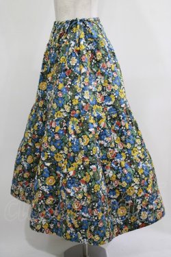 画像2: Jane Marple Dans Le Salon / Gloria lomo matelasse skirt  グリーン H-25-11-25-007-JM-SK-KB-ZH