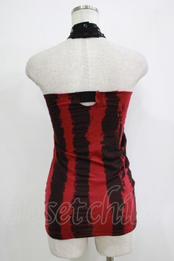 画像3: SEX POT ReVeNGe / クロスホルターキャミ  黒×赤 H-25-11-25-069-SP-TO-KB-ZT1127J