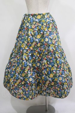 画像3: Jane Marple Dans Le Salon / Gloria lomo matelasse skirt  グリーン H-25-11-25-007-JM-SK-KB-ZH