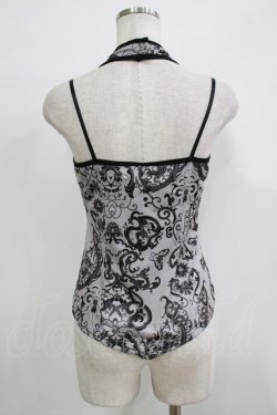 画像3: Ozz Croce / ホルター付総柄キャミソール  グレー H-25-11-25-071-OO-TO-KB-ZH