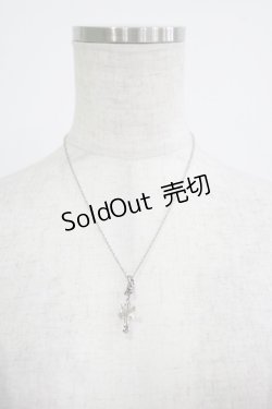 画像2: DEAL DESIGN / 2020HALLOWEENクロスネックレス  シルバー H-25-11-25-072-SL-AC-KB-ZH