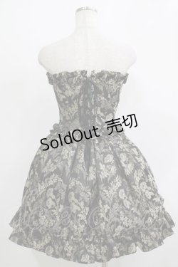 画像3: Millefleurs / ジャガードコルセット＆スカート  ブラック H-25-11-25-001-EL-OP-KB-ZH