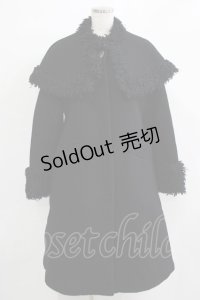 Jane Marple / ケープ付きコート  ブラック H-25-11-25-008-JM-CO-KB-ZH