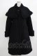 画像1: Jane Marple / ケープ付きコート  ブラック H-25-11-25-008-JM-CO-KB-ZH (1)