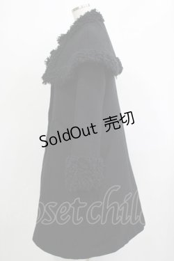 画像2: Jane Marple / ケープ付きコート  ブラック H-25-11-25-008-JM-CO-KB-ZH