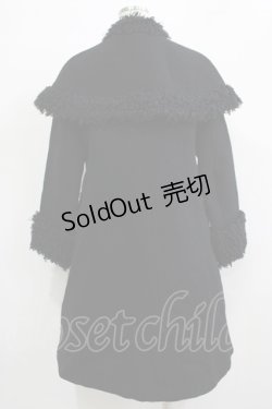 画像3: Jane Marple / ケープ付きコート  ブラック H-25-11-25-008-JM-CO-KB-ZH