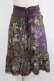 画像1: OZZ ANGELO / 総柄スカート  パープル H-25-11-25-011-OO-SK-KB-ZH (1)