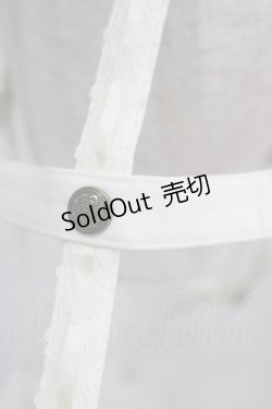 画像4: OZZ ANGELO / 薔薇刺繍クリノリンスカート  アイボリー H-25-11-25-015-OO-SK-KB-ZH