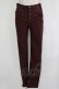 画像1: OZZ ANGELO / ウエスト刺繍パンツ  ボルドー H-25-11-25-018-OO-PA-KB-ZH (1)