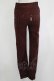画像3: OZZ ANGELO / ウエスト刺繍パンツ  ボルドー H-25-11-25-018-OO-PA-KB-ZH (3)