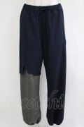 MILKBOY / ASSYMETRY PANTS  ネイビー×グレー×クロ H-25-11-25-020-MB-PA-KB-ZH