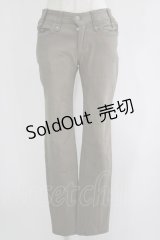 Ozz oneste / レースラインパンツ  カーキ H-25-11-25-021-OO-PA-KB-ZH