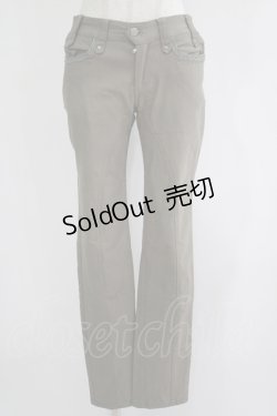 画像1: Ozz oneste / レースラインパンツ  カーキ H-25-11-25-021-OO-PA-KB-ZH