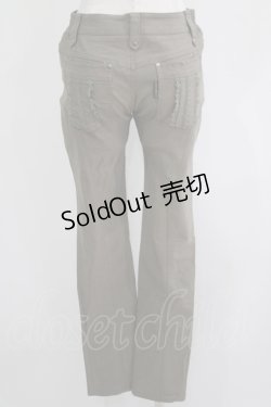 画像3: Ozz oneste / レースラインパンツ  カーキ H-25-11-25-021-OO-PA-KB-ZH