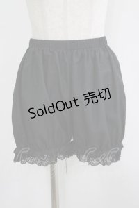 NieR Clothing / ドロワーズ F 黒 H-25-11-25-022-PU-PA-KB-ZH