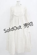 Sheglit / “いばら姫”フリルワンピース M アイボリー H-25-11-26-003-EL-OP-KB-ZH