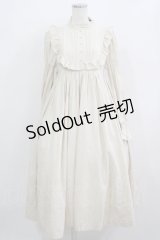 Sheglit / “いばら姫”フリルワンピース M アイボリー H-25-11-26-003-EL-OP-KB-ZH