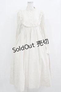 Sheglit / “いばら姫”フリルワンピース M アイボリー H-25-11-26-003-EL-OP-KB-ZH