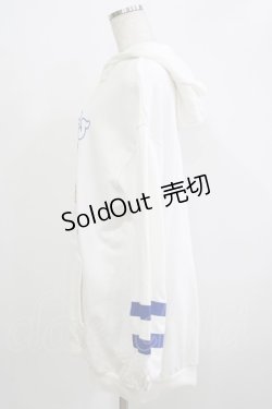 画像2: MILK / cherry pieパーカーワンピ  オフ H-25-11-26-026-ML-OP-KB-ZH