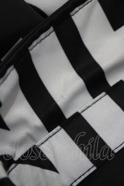 画像4: NieR Clothing / プリント切替シャツ  黒 H-25-11-26-034-PU-BL-KB-ZH