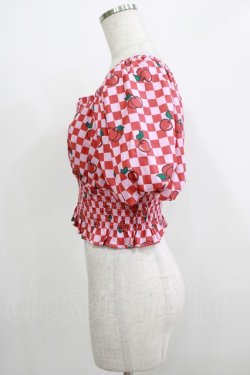 画像2: Candy Stripper / SUNNY CHERRY VOLUME SLEEVE  2 RED H-25-11-26-037-PU-TO-KB-ZH