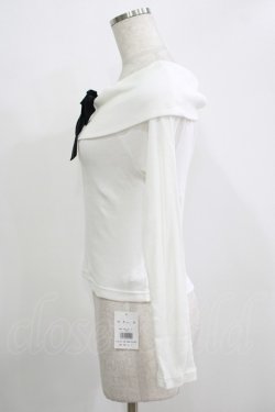 画像2: MILK / Film star tops  オフ×ブラック H-25-11-26-044-ML-TO-KB-ZH