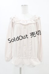 LIZ LISA / フリルトップス Free ピンクベージュ H-25-11-26-1041-LO-TO-NS-ZH