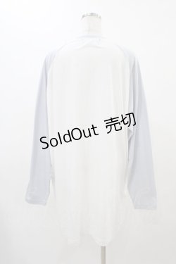 画像2: Jamie エーエヌケー / ぬいぐるみうさちゃんロンTE M サックス H-25-11-26-1042-LO-TS-NS-ZH