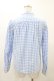 画像2: Nile Perch / ギンガムチェックリボンブラウス Free サックス H-25-11-26-1052-LO-BL-NS-ZH (2)