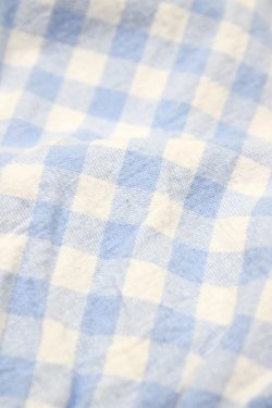 画像3: Nile Perch / ギンガムチェックリボンブラウス Free サックス H-25-11-26-1052-LO-BL-NS-ZH