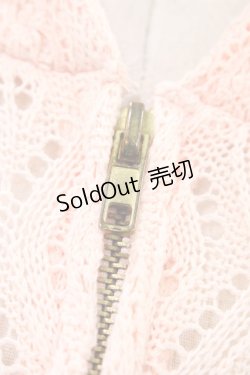 画像3: LIZ LISA / 透かし編みパーカー Free ピンク H-25-11-26-1054-LO-TO-NS-ZH