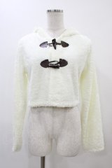 LIZ LISA / ファーフードボレロ Free オフ H-25-11-26-1061-LO-TO-NS-ZH