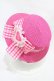 画像2: Nile Perch / ストローハット  ピンク H-25-11-26-1006-LO-AC-NS-ZH (2)