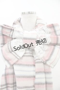 画像2: LIZ LISA / チェックマフラー  オフ H-25-11-26-1007-LO-ZA-NS-ZH