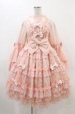 画像1: metamorphose / 追憶の姫君ドレス（2025） サイズ1 ピンク H-25-11-26-1010-ME-OP-NS-ZH (1)