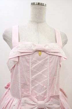 画像4: metamorphose / 【プラスサイズ】メアリーはしごレースジャンパースカート プラスサイズ ピンク H-25-11-26-1011-ME-OP-NS-ZH