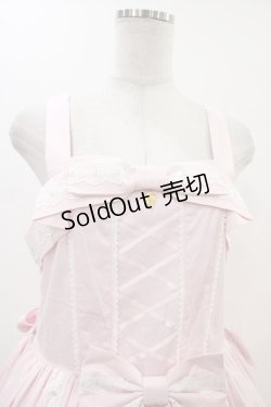 画像4: metamorphose / 【プラスサイズ】メアリーはしごレースジャンパースカート プラスサイズ ピンク H-25-11-26-1011-ME-OP-NS-ZH