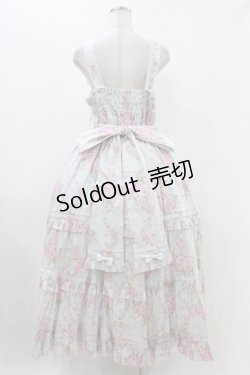 画像2: metamorphose / 【プラスサイズ】シャーロットロングティアードジャンパースカート プラスサイズ ミント系 H-25-11-26-1012-ME-OP-NS-ZH