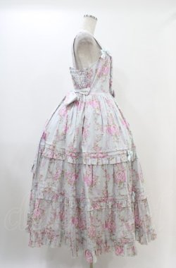 画像3: metamorphose / 【プラスサイズ】シャーロットロングティアードジャンパースカート プラスサイズ ミント系 H-25-11-26-1012-ME-OP-NS-ZH