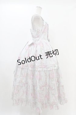 画像3: metamorphose / 【プラスサイズ】シャーロットロングティアードジャンパースカート プラスサイズ ミント系 H-25-11-26-1012-ME-OP-NS-ZH