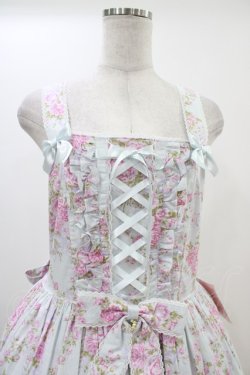 画像4: metamorphose / 【プラスサイズ】シャーロットロングティアードジャンパースカート プラスサイズ ミント系 H-25-11-26-1012-ME-OP-NS-ZH