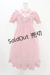 Nile Perch / ギンガムチェックワンピース Free レッド H-25-11-26-1015-LO-OP-NS-ZH