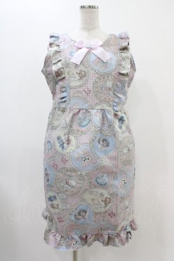 画像1: Nile Perch / ゴブランジャンパースカート Free ブルー H-25-11-26-1018-LO-OP-NS-ZH