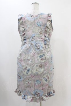 画像2: Nile Perch / ゴブランジャンパースカート Free ブルー H-25-11-26-1018-LO-OP-NS-ZH